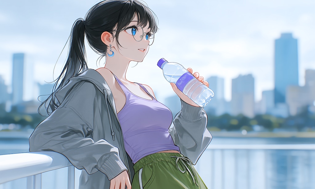 運動の後