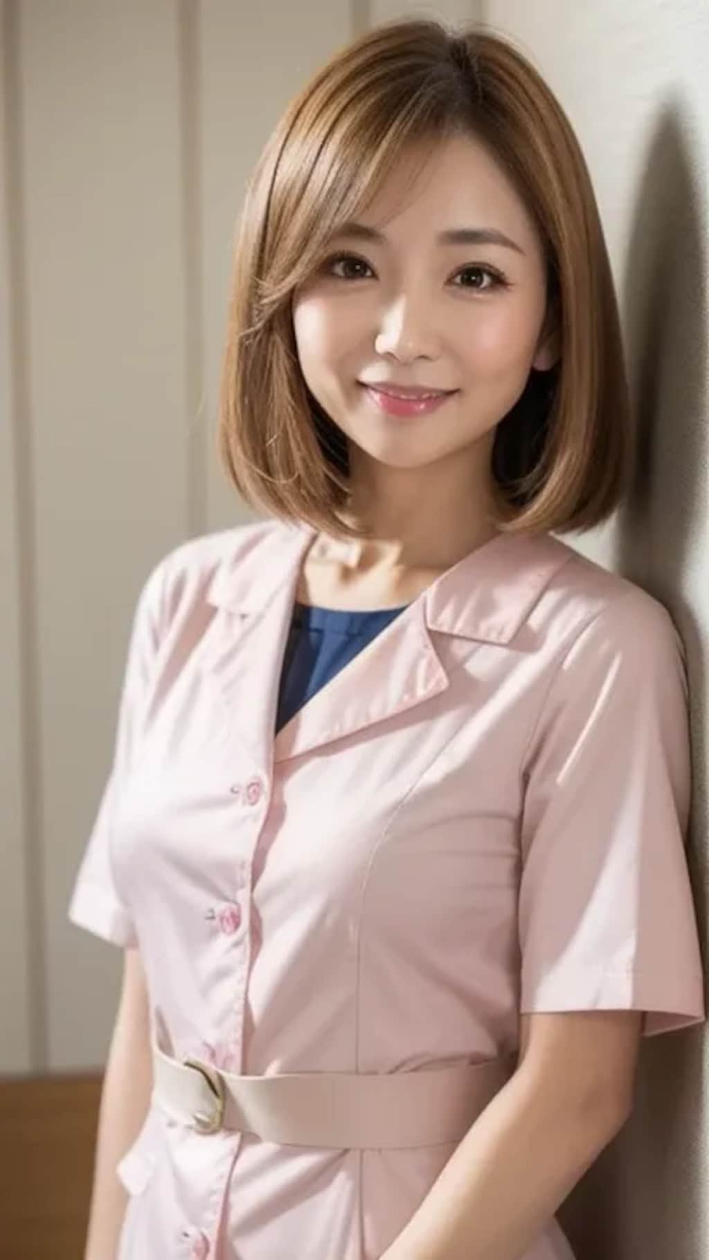 どこかにいそうな美人ナース