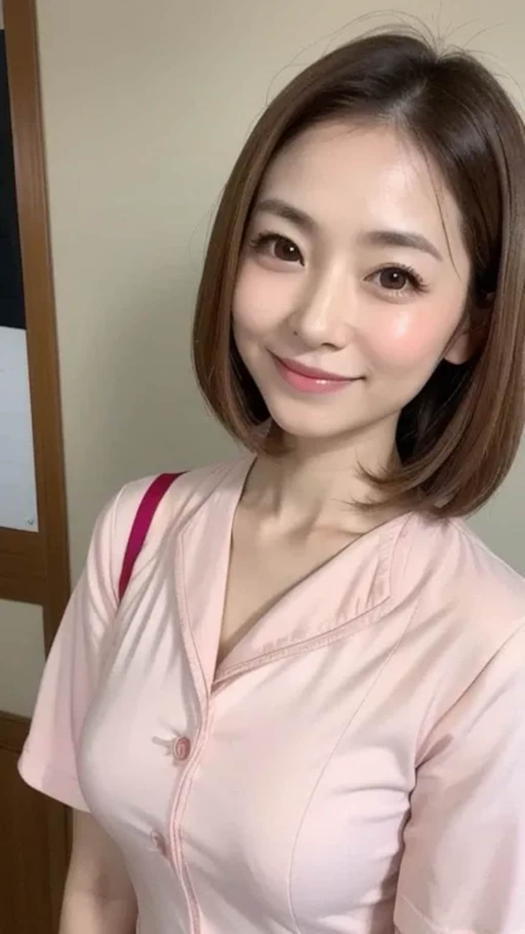 どこかにいそうな美人ナース