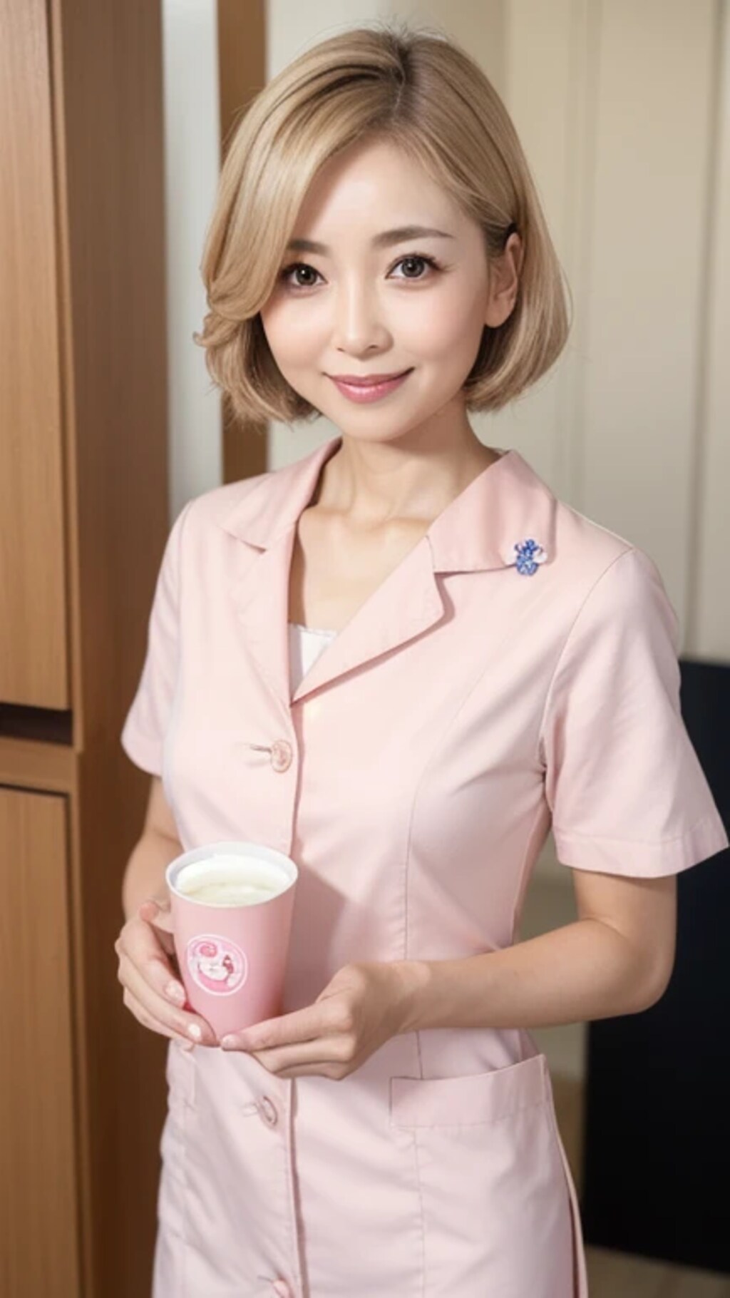 どこかにいそうな美人ナース