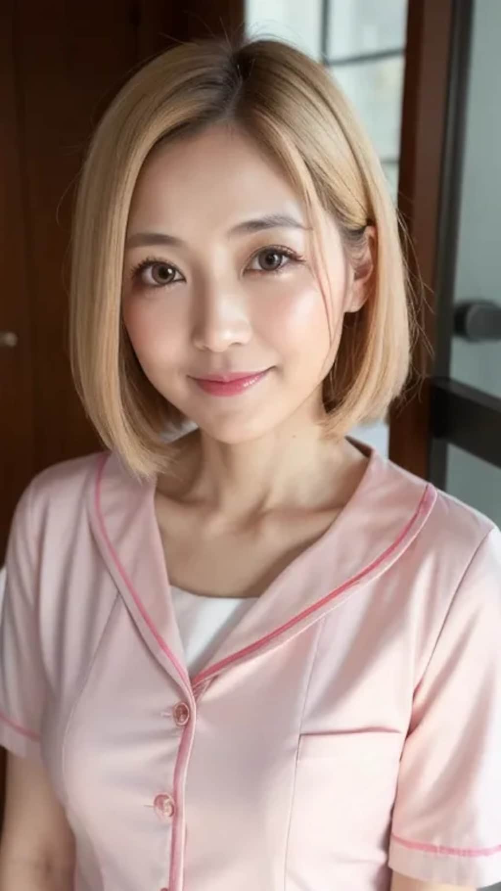 どこかにいそうな美人ナース