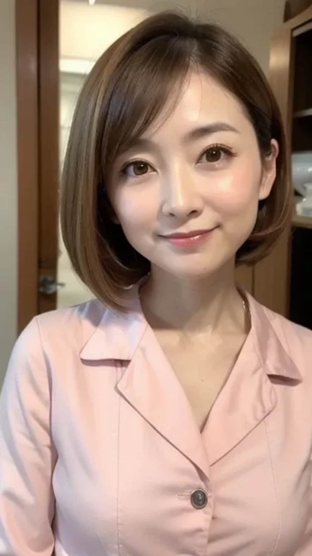 どこかにいそうな美人ナース