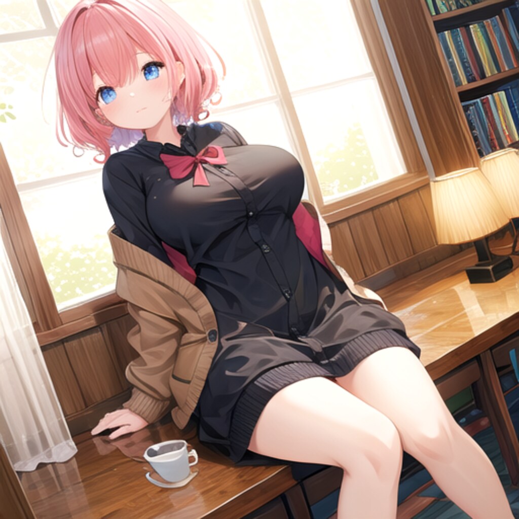 ピンク髪のお嬢様