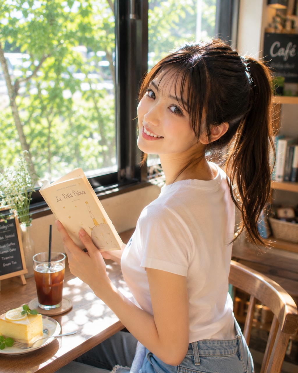 ［スライド］春夏秋冬、ユイと過ごしたカフェ。