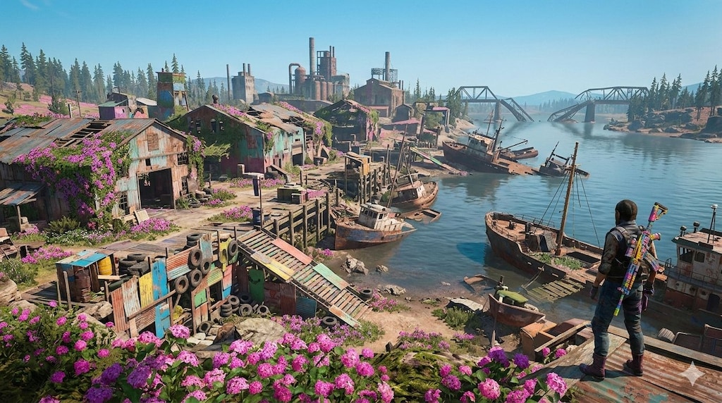 港の風景(核戦争後)