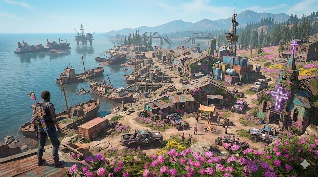 港の風景(核戦争後)