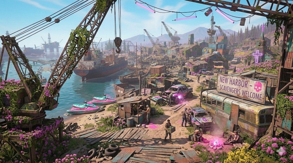 港の風景(核戦争後)