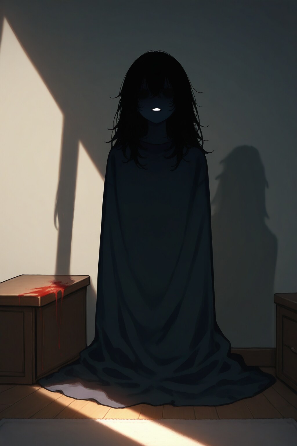 彼女は家族以外ニはこウ見えテいル