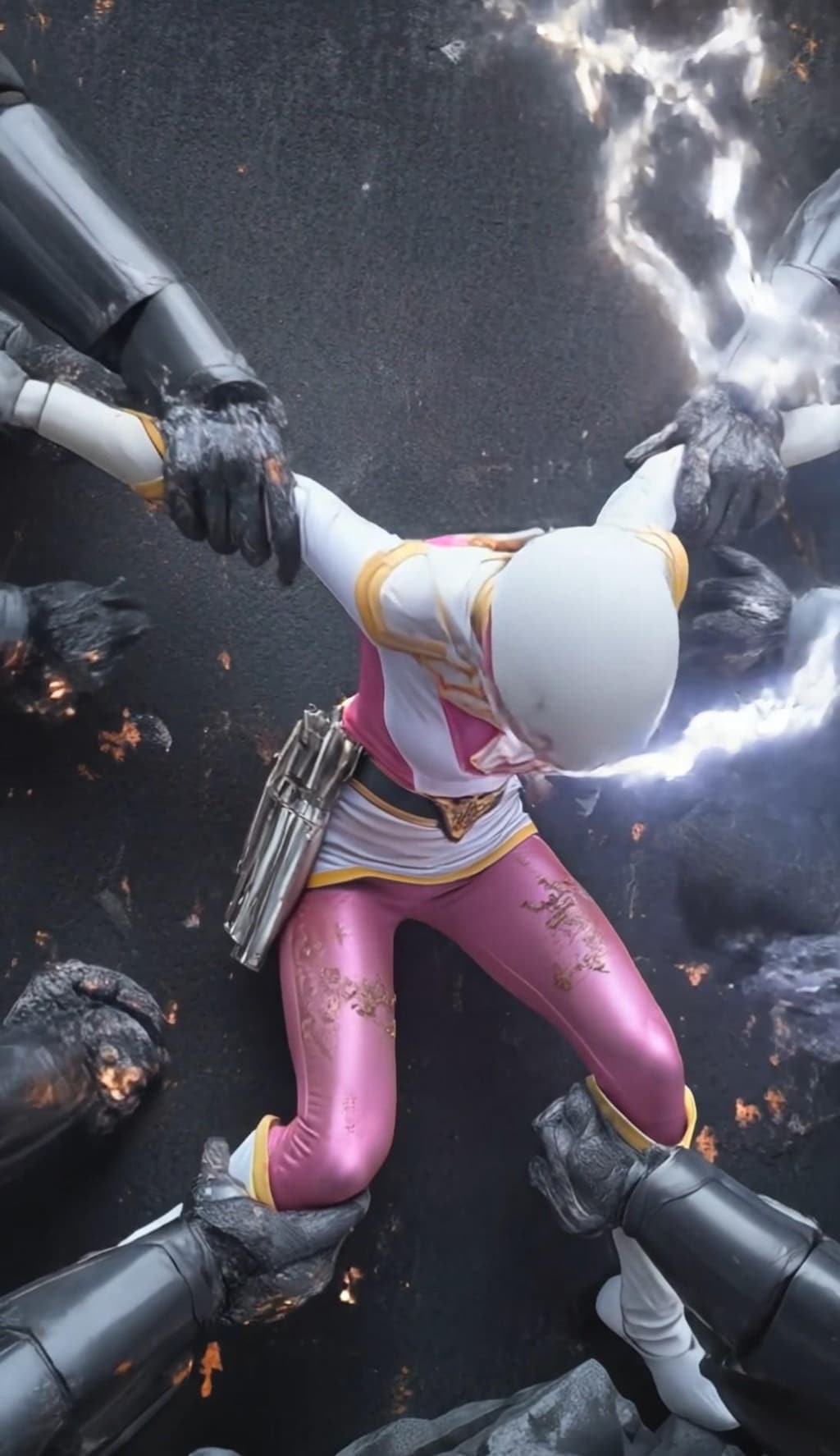 四肢拘束ピンチ