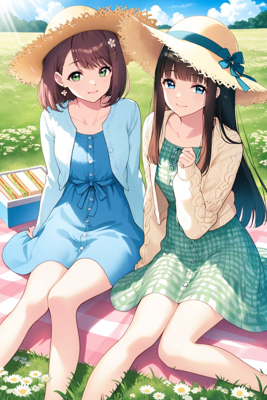 ピクニック女子！ | の人気AIイラスト・グラビア