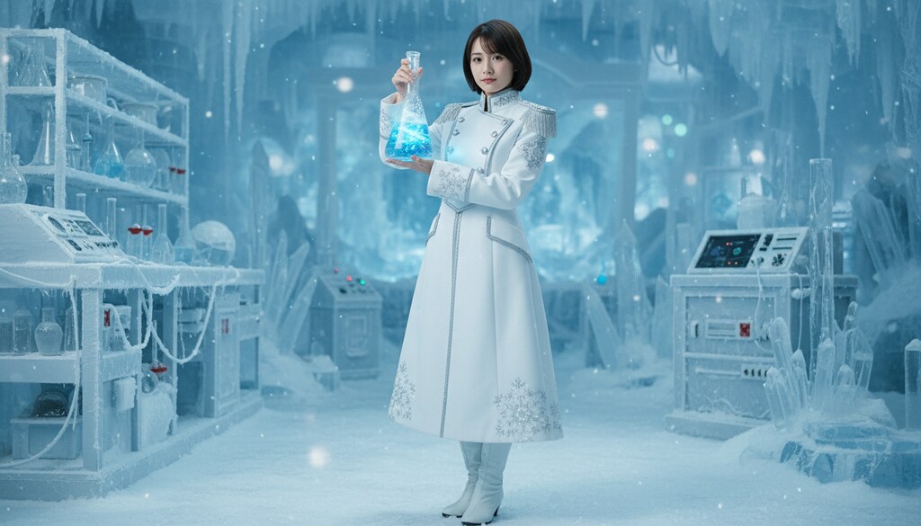 私の研究室（ラボラトリー）へようこそ #冬将軍