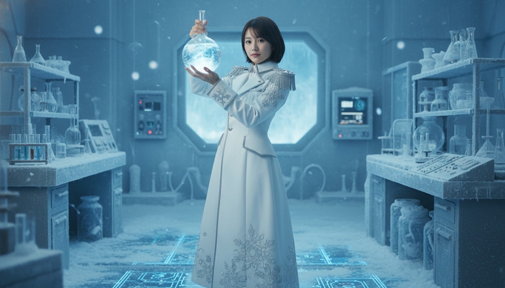 私の研究室（ラボラトリー）へようこそ #冬将軍