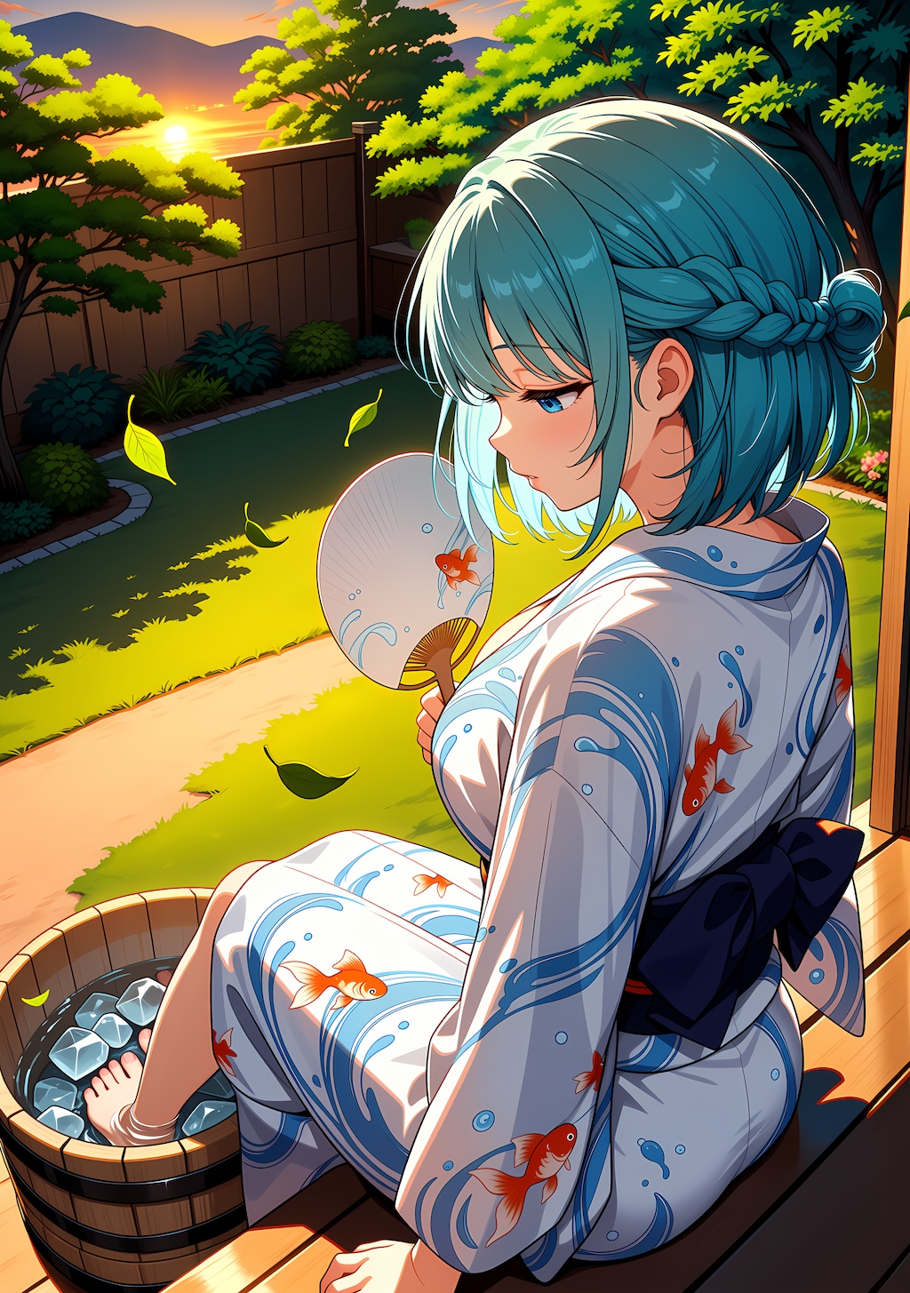 夕涼み