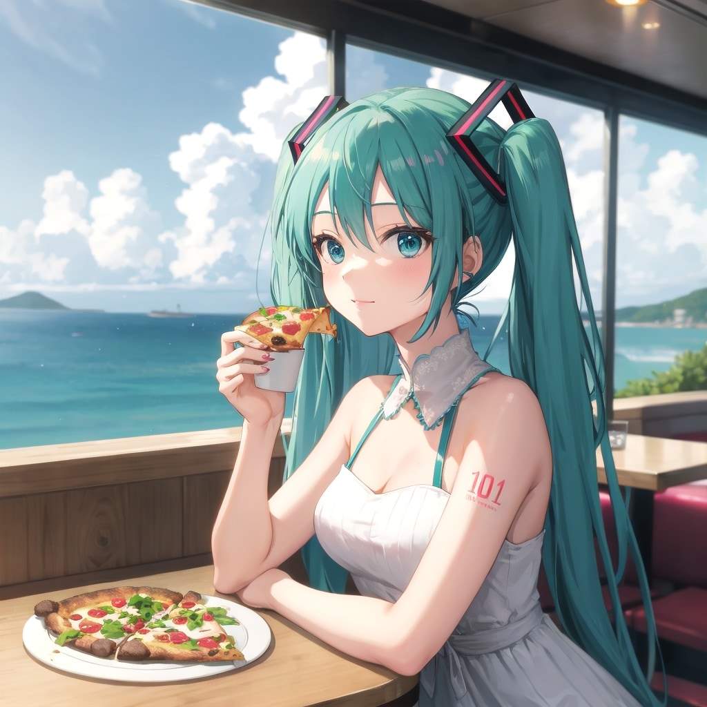 海の見えるレストラン