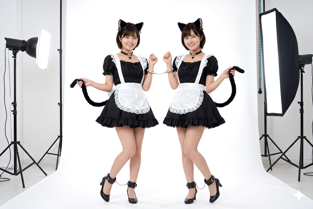 黒猫メイドを確保しました