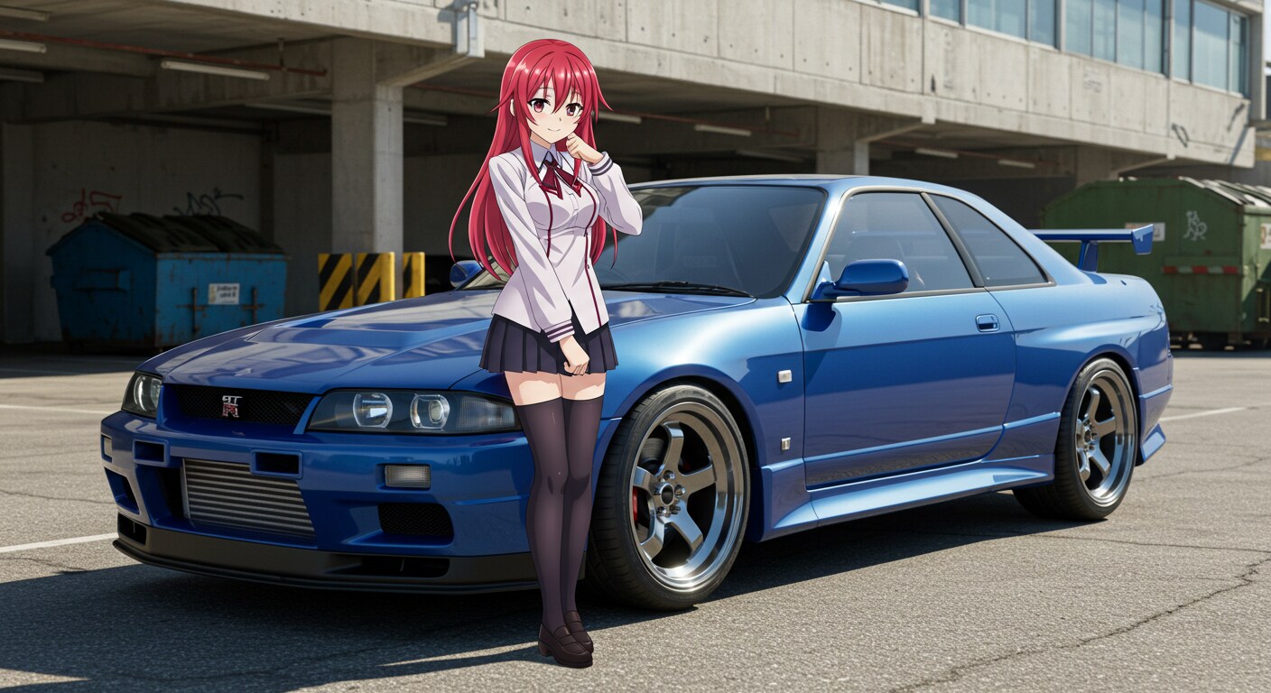 R33GT-R | の人気AIイラスト・グラビア