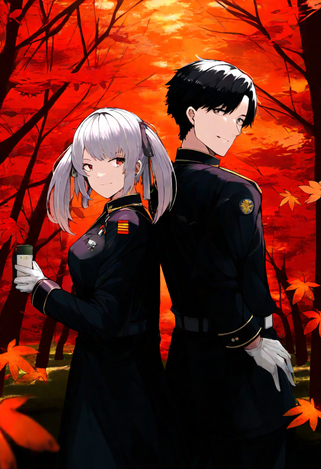 少佐、背中はお任せください・・・