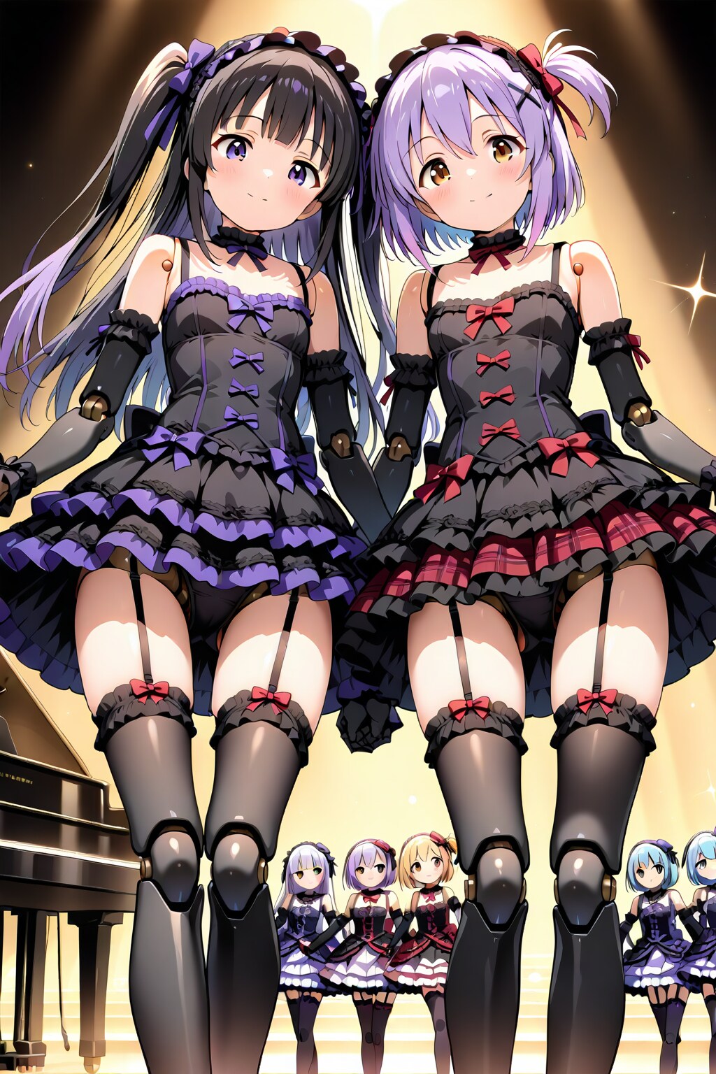ちちぷい生成メカ娘　ゴスロリアイドル1