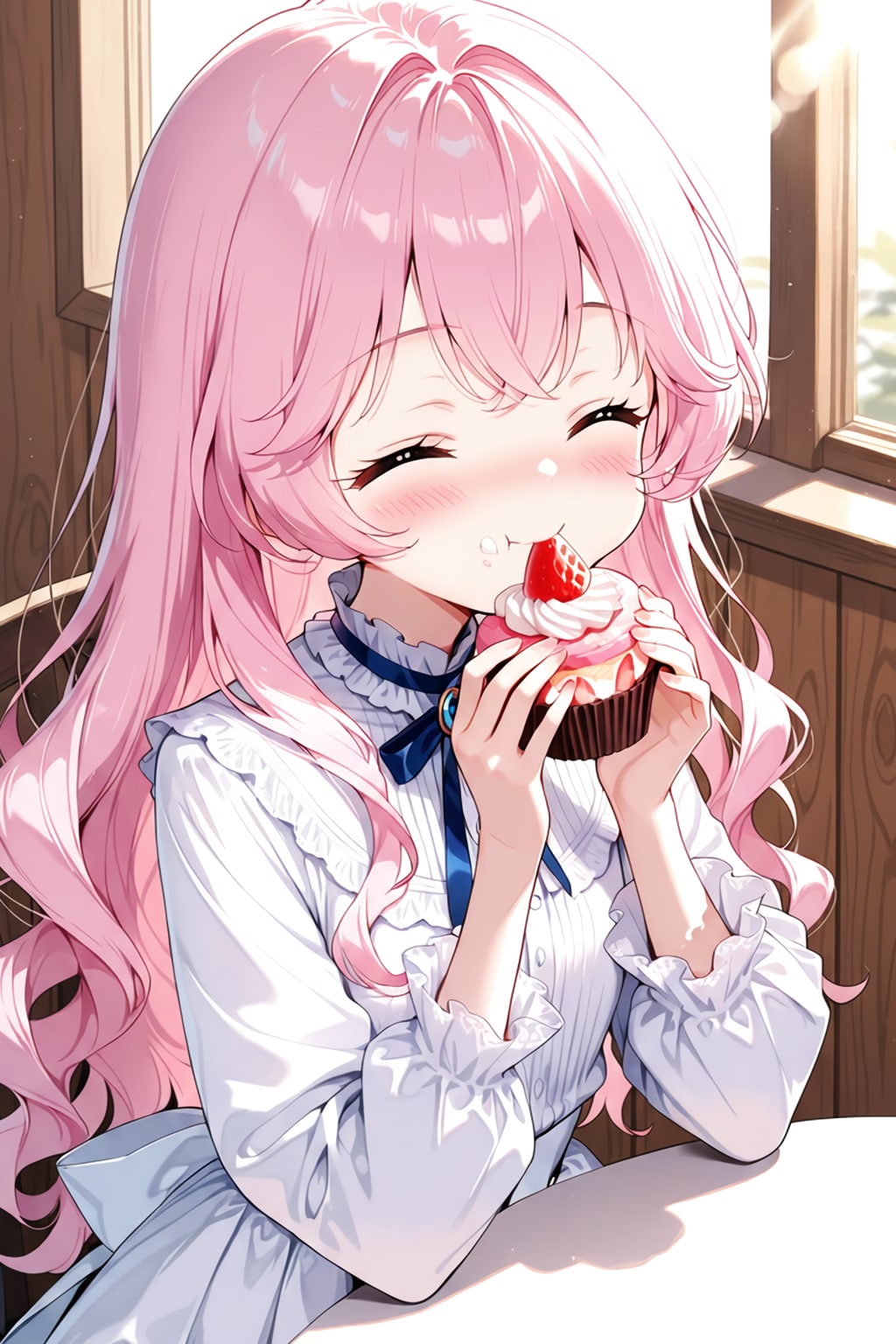 苺と執念の甘い誘い | の人気AIイラスト・グラビア