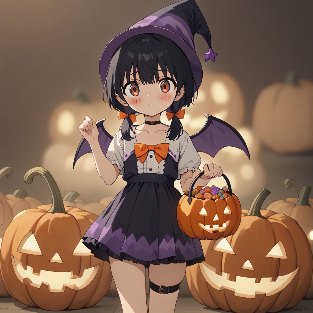 ちょっとずつハロウィンっぽいやつを上げていく