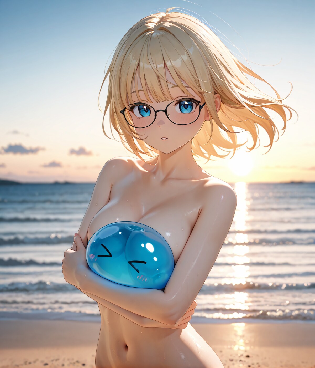 「やっぱ寒い時期は南の島でスライムに限る！」