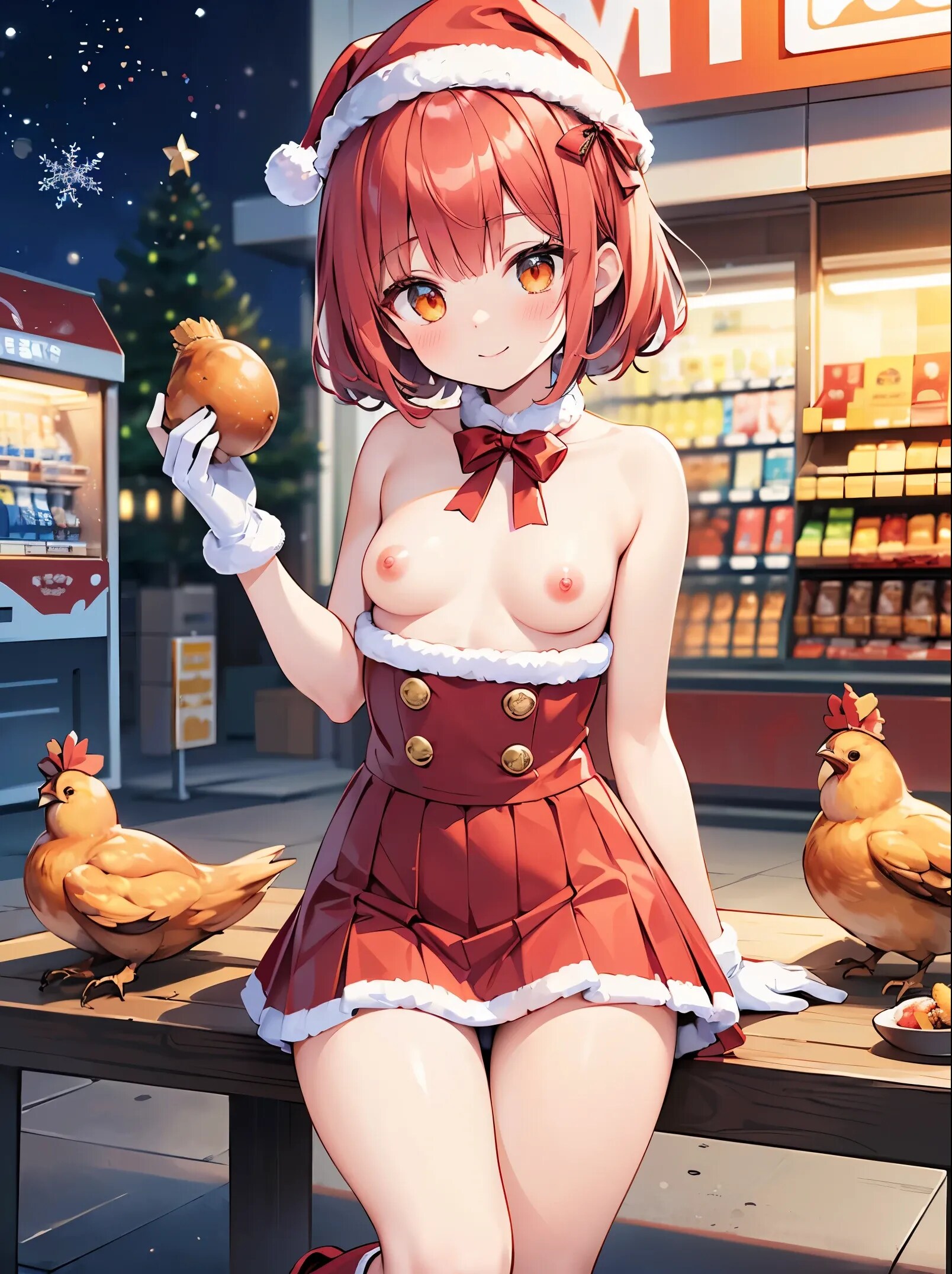 チキン売りの失敗版