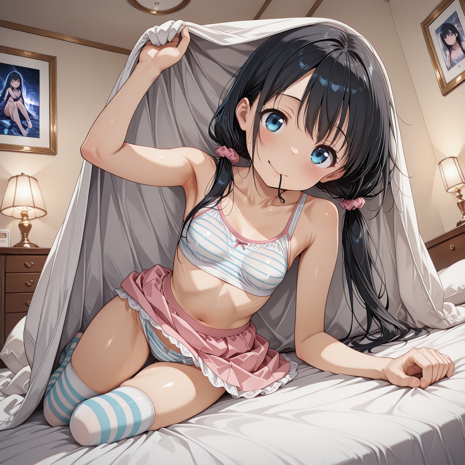 先生とホテルに…