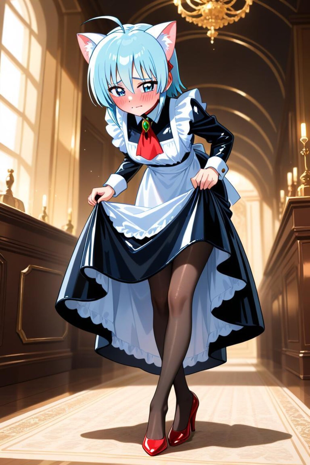 綾崎ハーマイオニー　メイド服