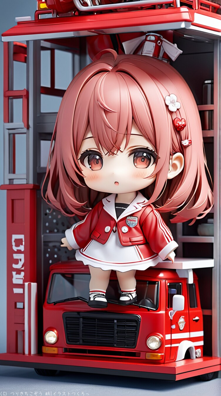 今日は何の日〜はしご車の日（8月5日 記念日） | の人気AIイラスト・グラビア