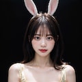 バニーガールというかウサ耳レオタード(ほぼ) 3枚目