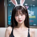 バニーガールというかウサ耳レオタード(ほぼ) 7枚目