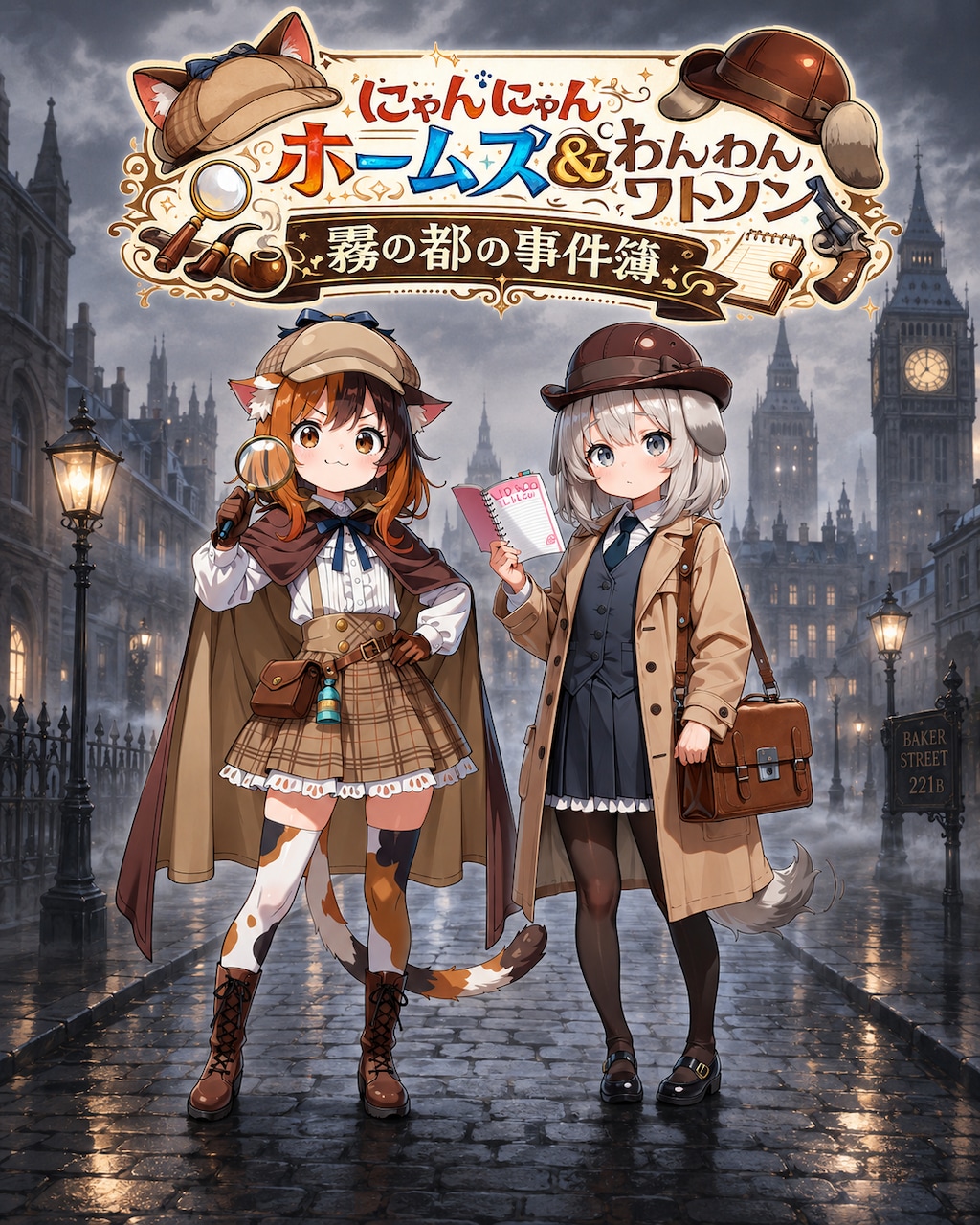 にゃんにゃんホームズ＆わんわんワトソン