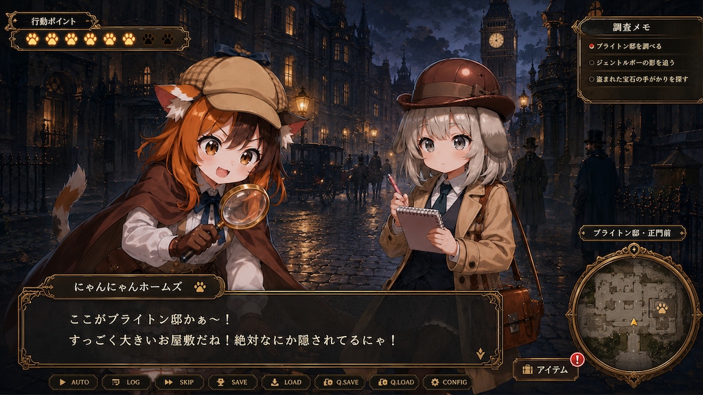 にゃんにゃんホームズ＆わんわんワトソン