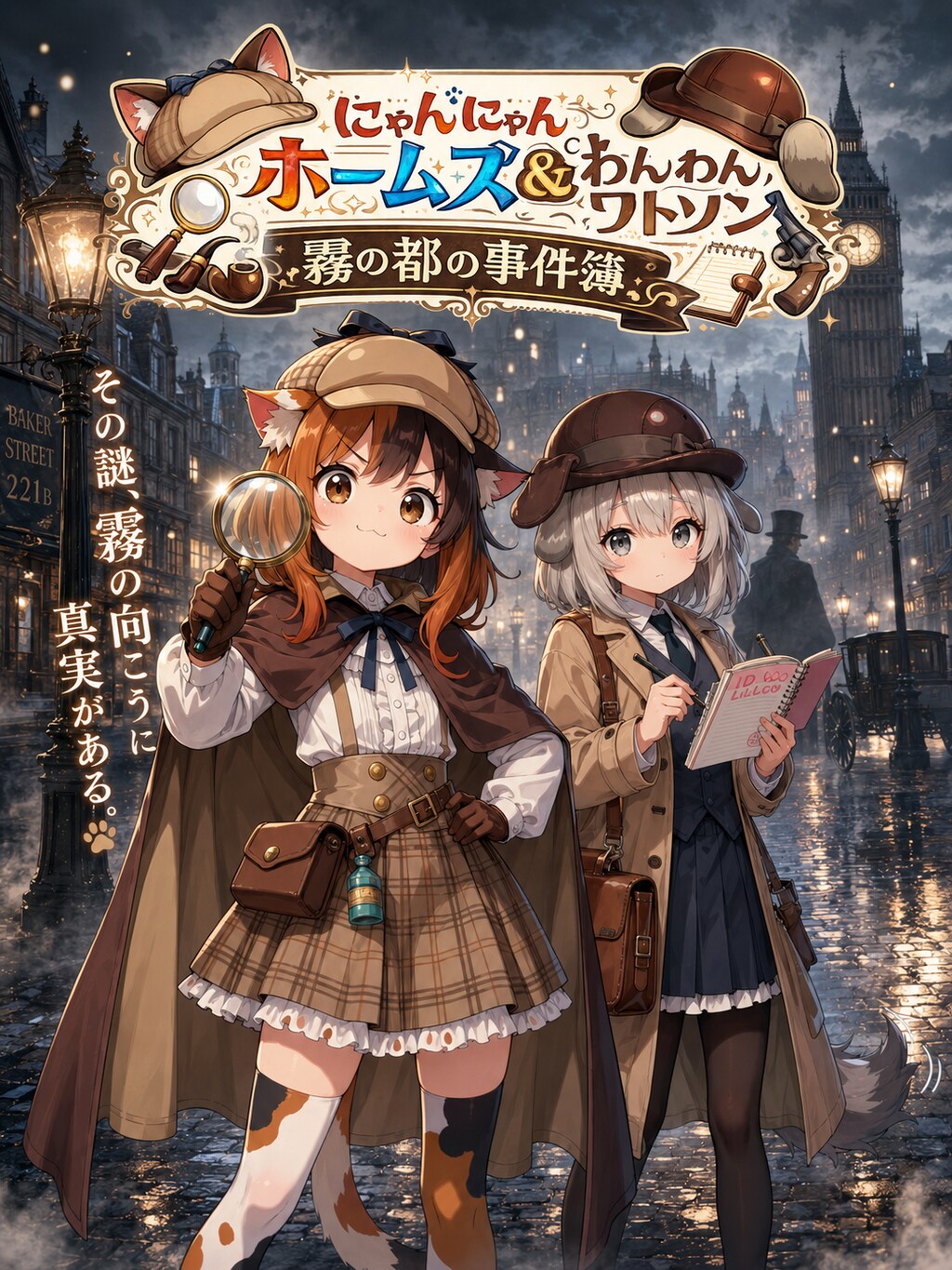 にゃんにゃんホームズ＆わんわんワトソン