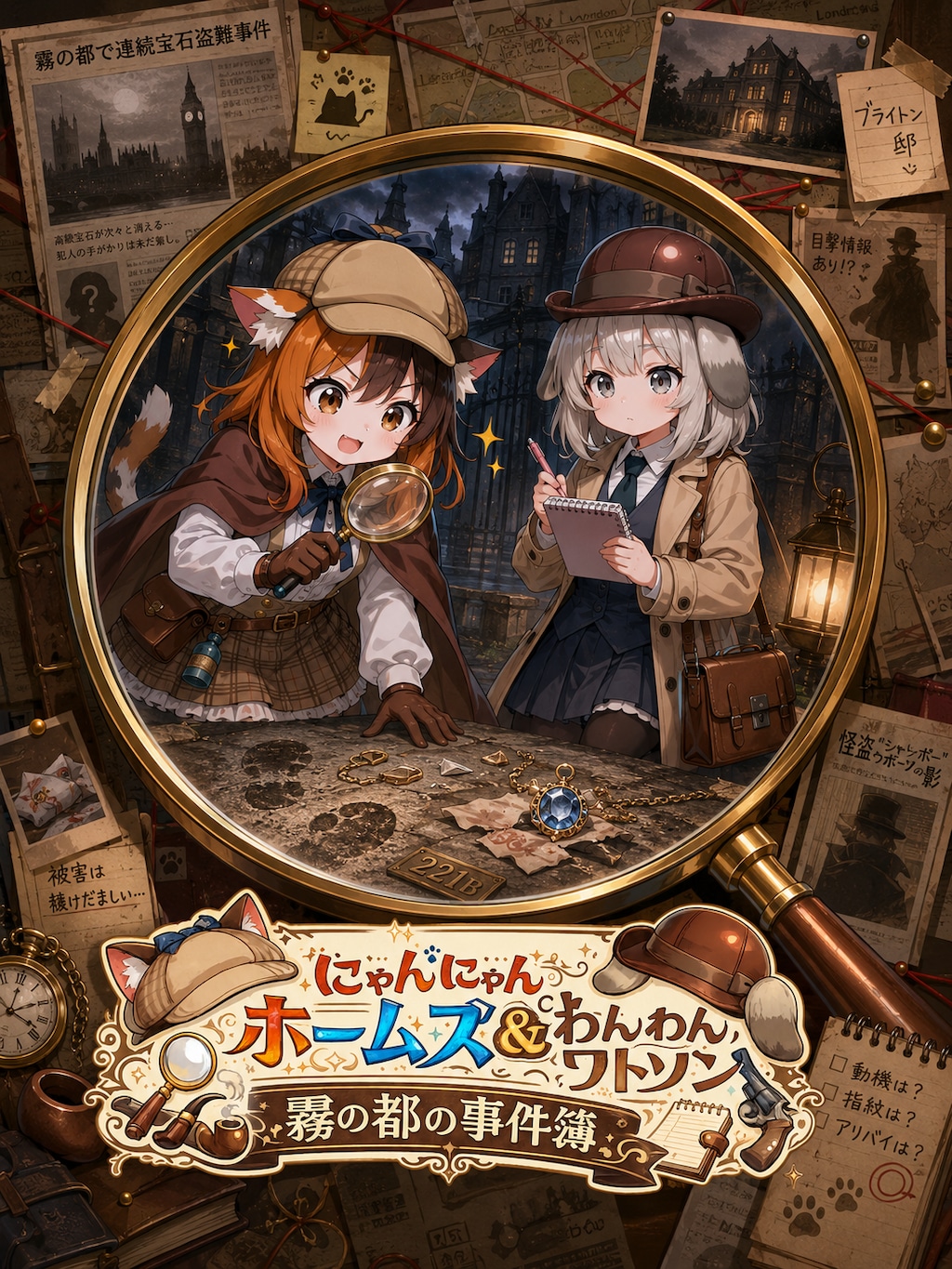 にゃんにゃんホームズ＆わんわんワトソン
