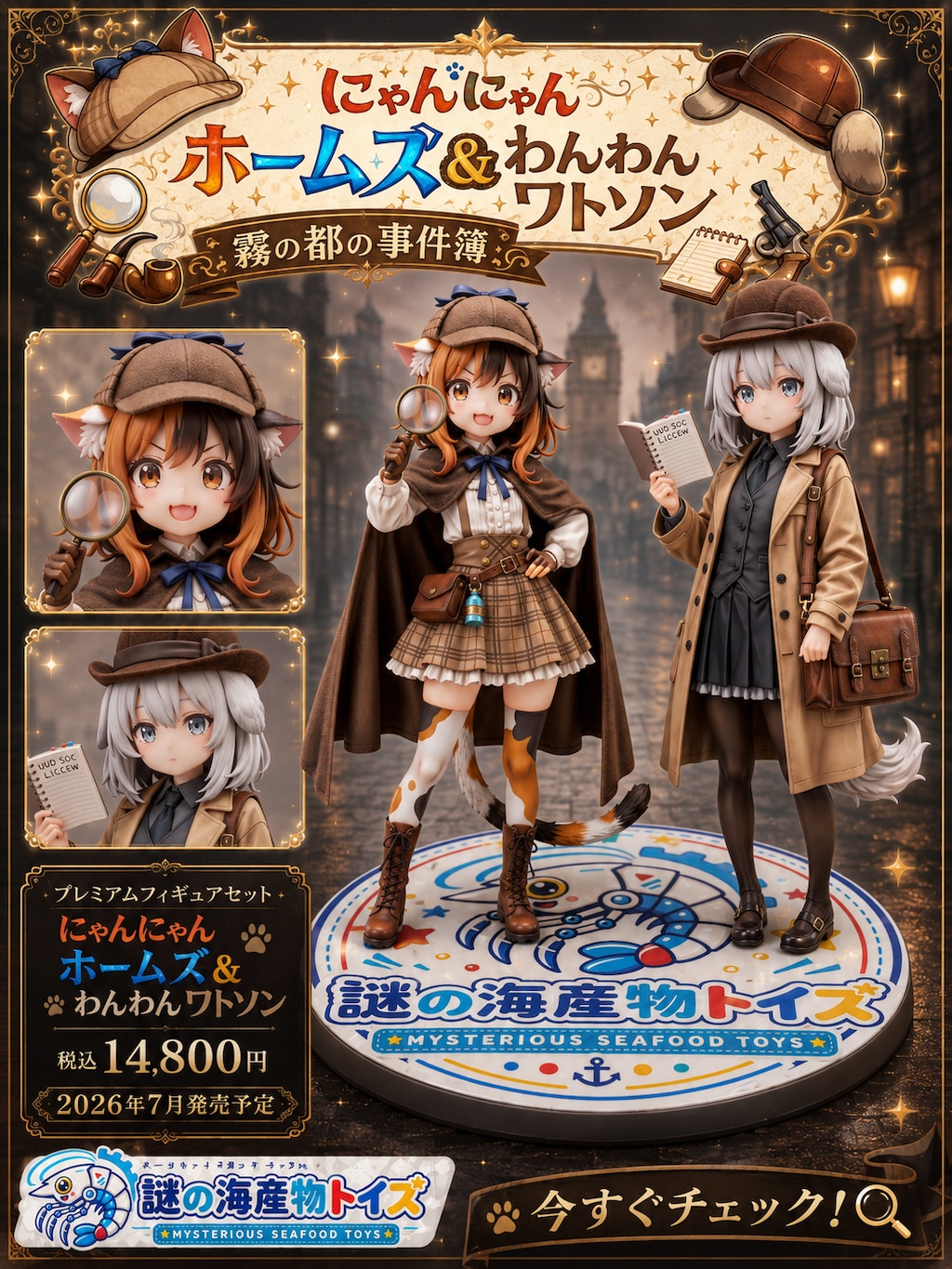 にゃんにゃんホームズ＆わんわんワトソン