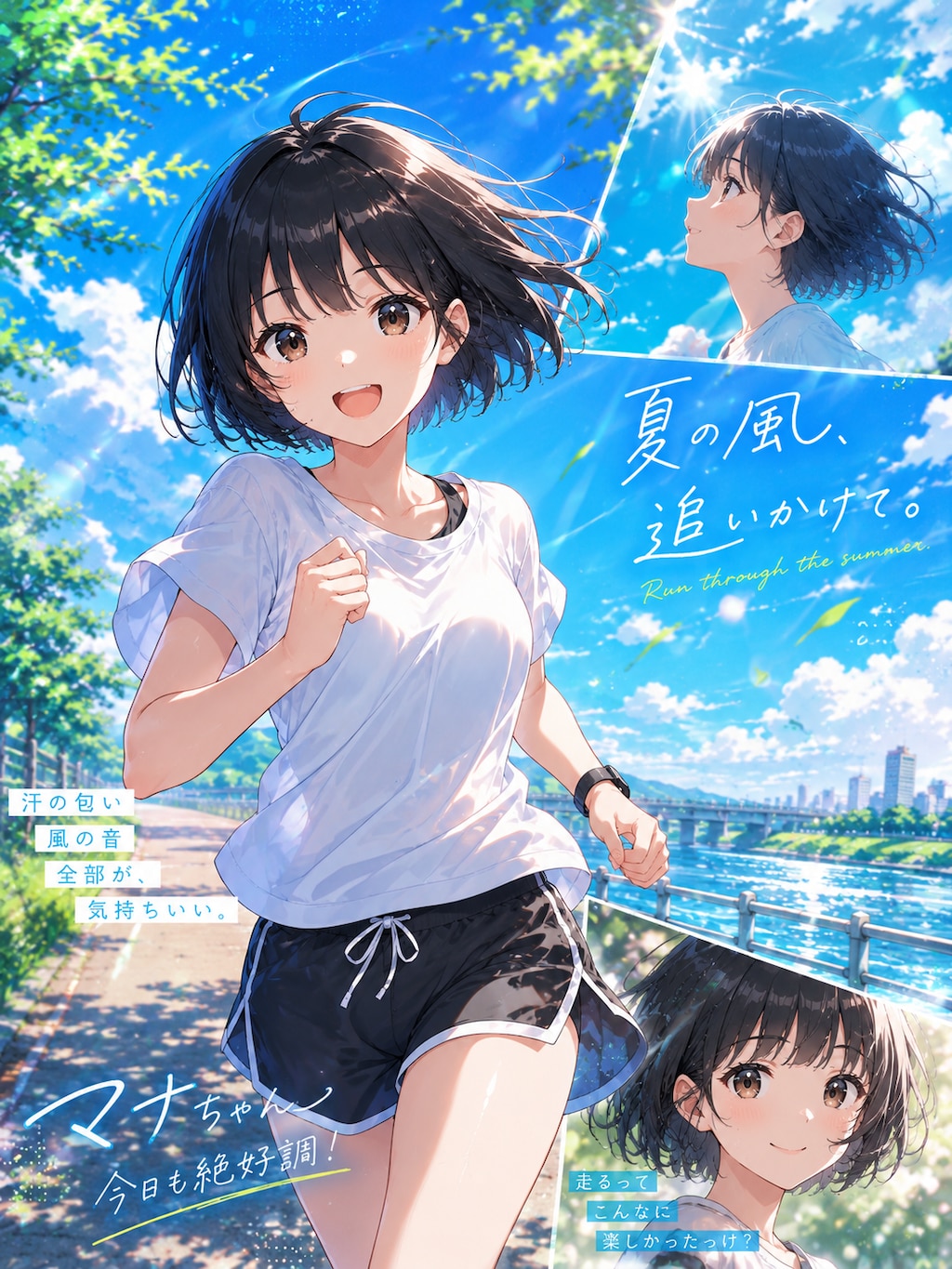 マナちゃんポスター❤️