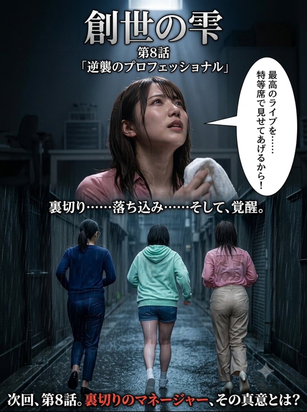 フォトコミックなPuni-Palletの3人