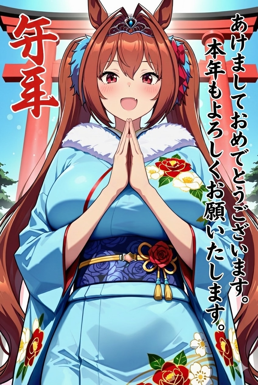 明けましておめでとうございます。本年もよろしくお願いいたします