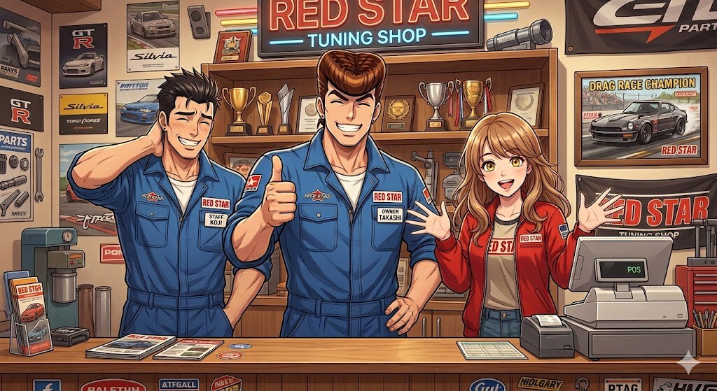 チューニングショップ RED STAR