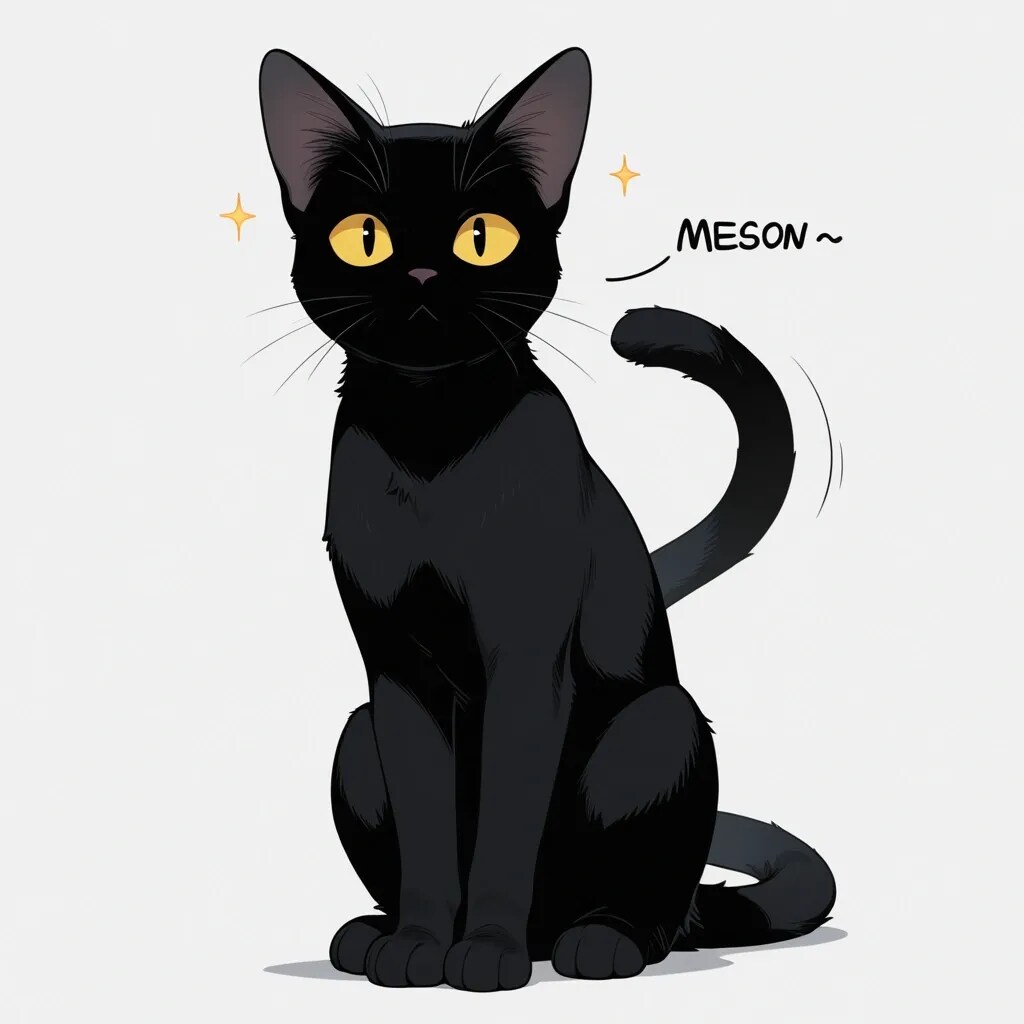 黒猫バリエーション