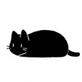 黒猫バリエーション 8枚目