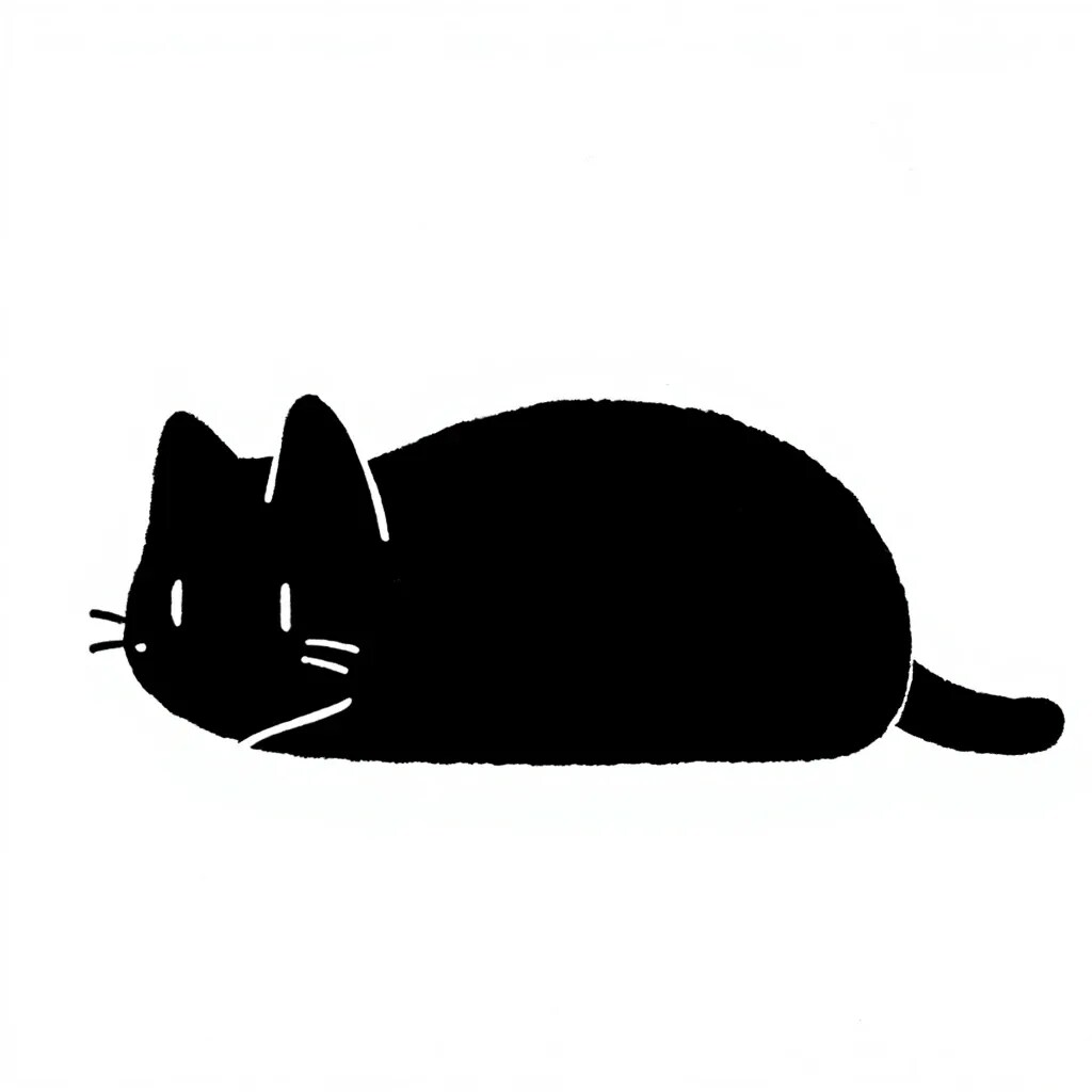 黒猫バリエーション