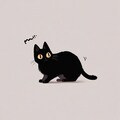 黒猫バリエーション 5枚目