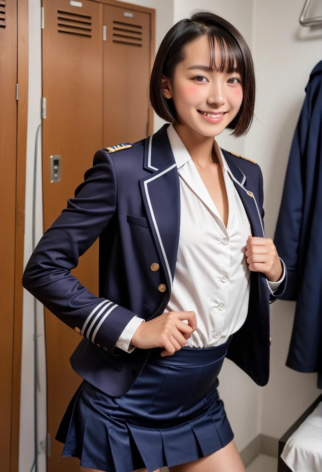会社の制服…