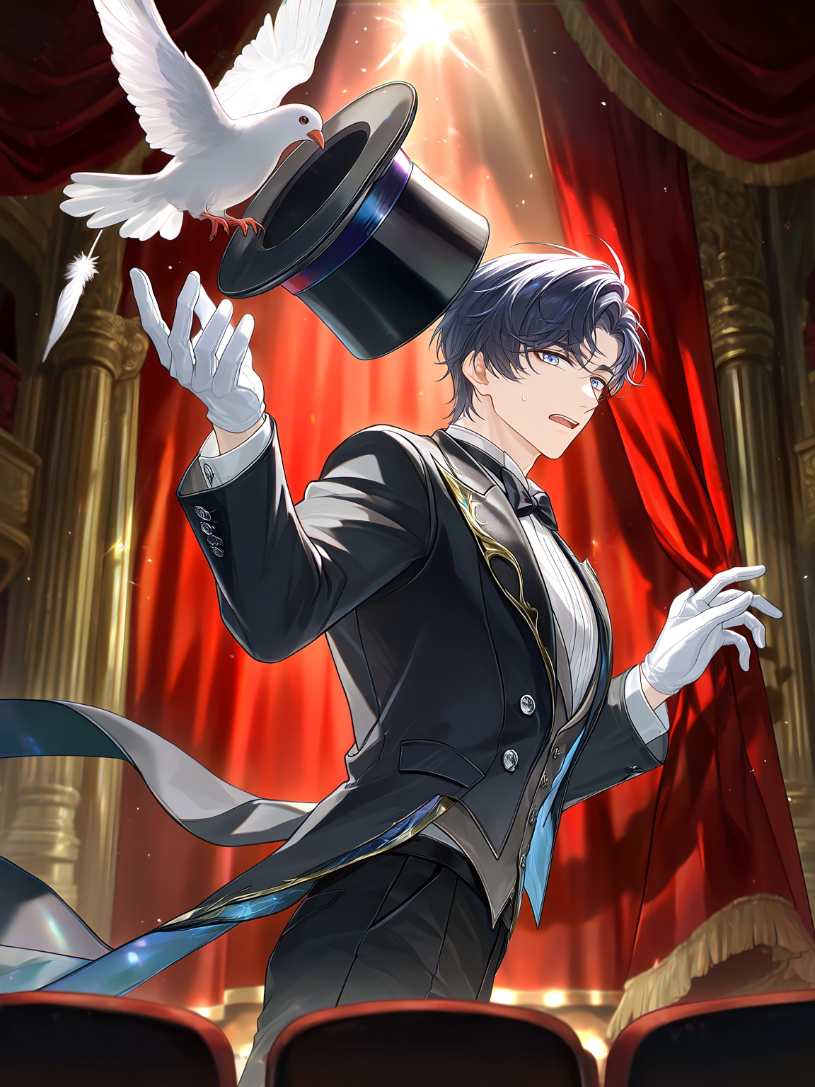 新人マジシャン