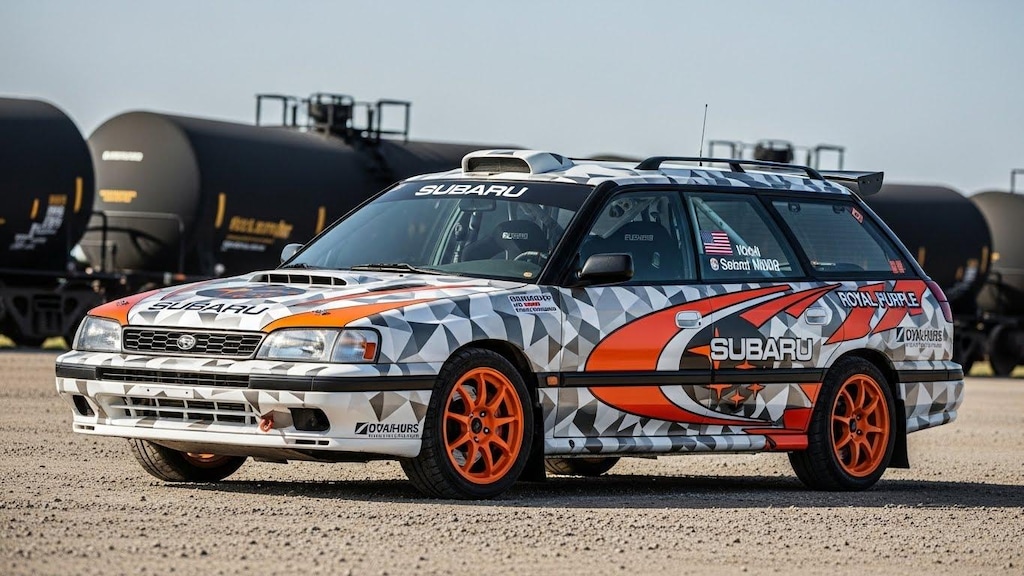 レガシィツーリングワゴンラリーカー