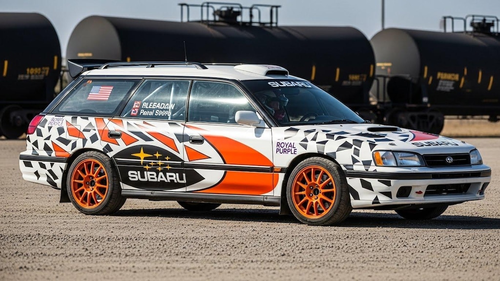 レガシィツーリングワゴンラリーカー