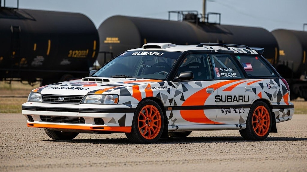 レガシィツーリングワゴンラリーカー