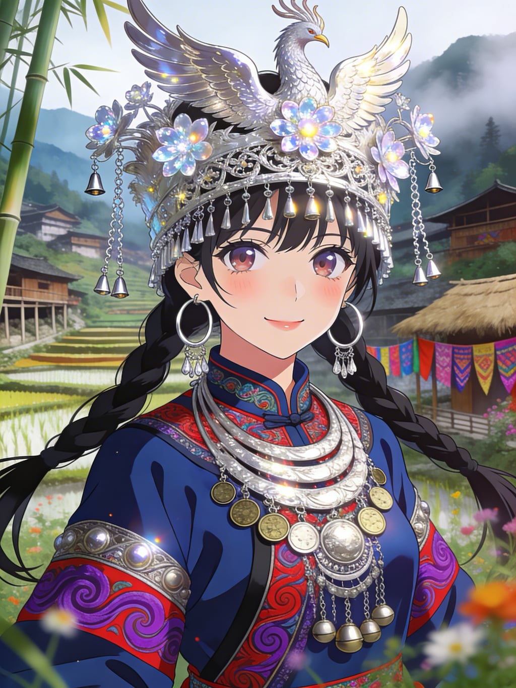 ミャオ族の女の子